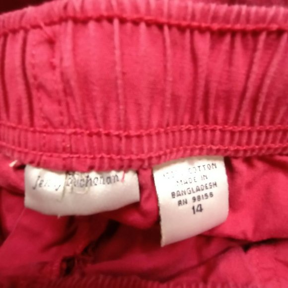 Jenny Buchanan Womens Size 14 Pink  Capri Pants With Drawstring - Picture 4 of 6